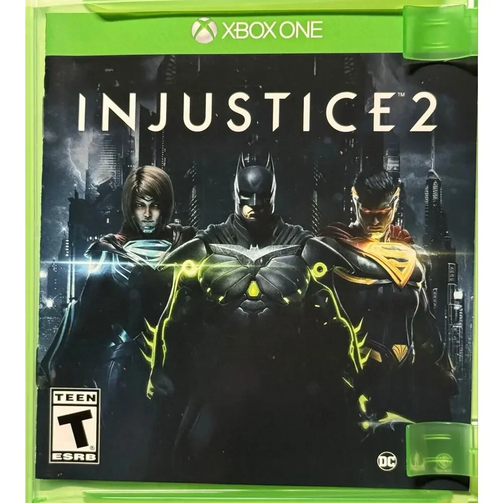 Injustice‎ 2 Xbox One Game Complete CIB Tested DC Fighting Game 2017 WB Games